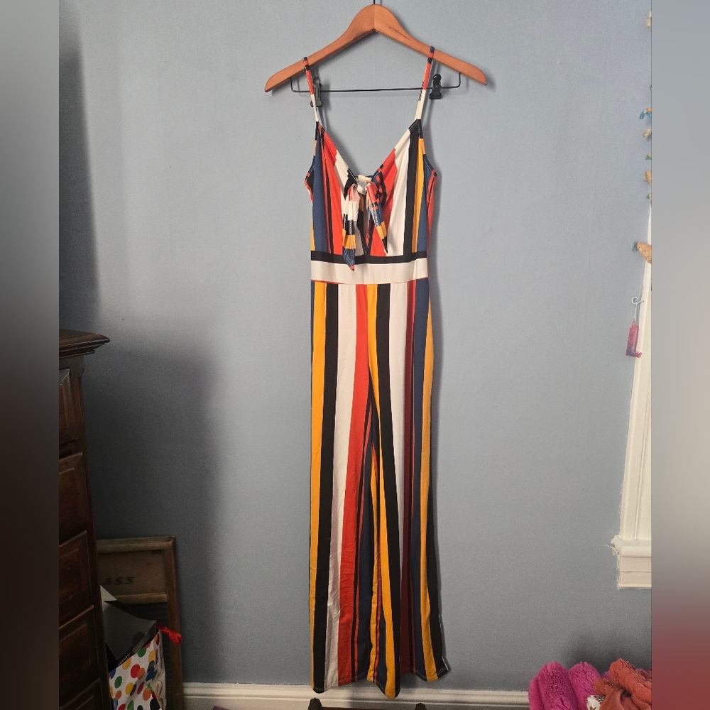 Striped Multicolor Jumpsuit